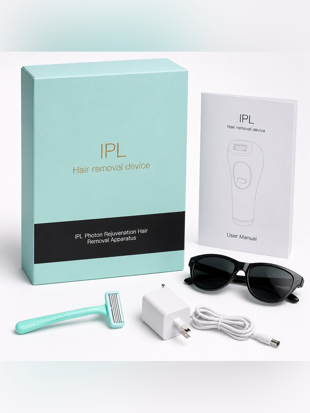 IPL Hair Removal Device - Green